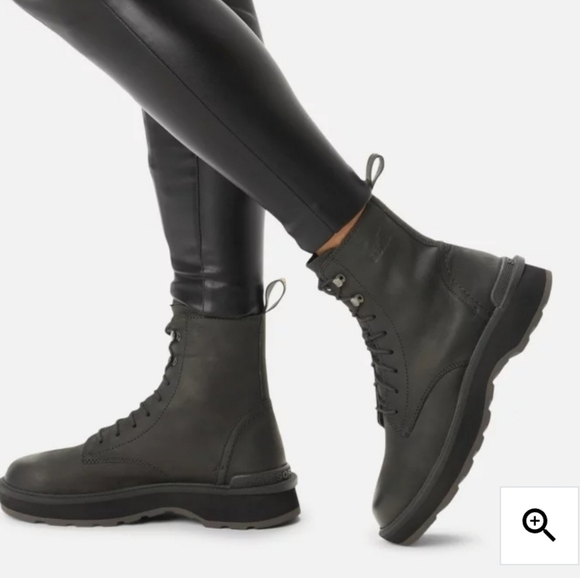 Sorel Shoes - Sorel Black Combat & Moto Boots